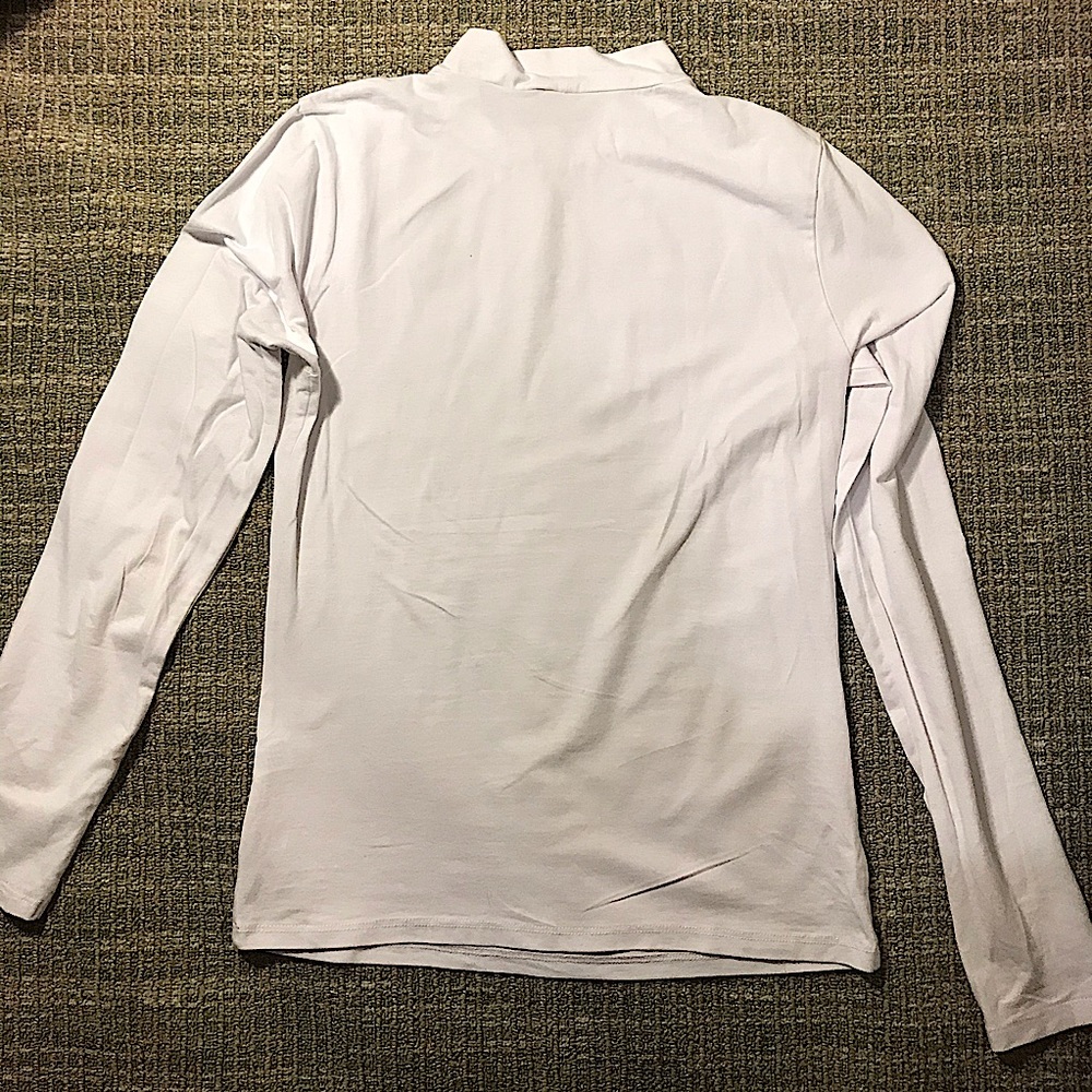 white turtle neck